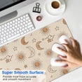 thumbnail image 4 of Long Mouse Pads for Desk,Beige Sun Moon Star Constellation Desk Mats on Top Of Desks, Desk Mouse Pad Extra Large with 3mm Non-Slip Base and Stitched Edge for Gaming,Work,Home 31.5"x11.8", 4 of 5
