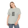 thumbnail image 4 of Live Love Bark Dog Lovers Unisex Heavy Cotton Tee, 4 of 9