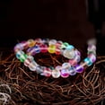 thumbnail image 4 of HOOUN Fashion 6-12mm White / Gray Gleamy Rainbow Moonstone Round Loose Beads 15'' AAA-Multi-Color-8mm, 4 of 4