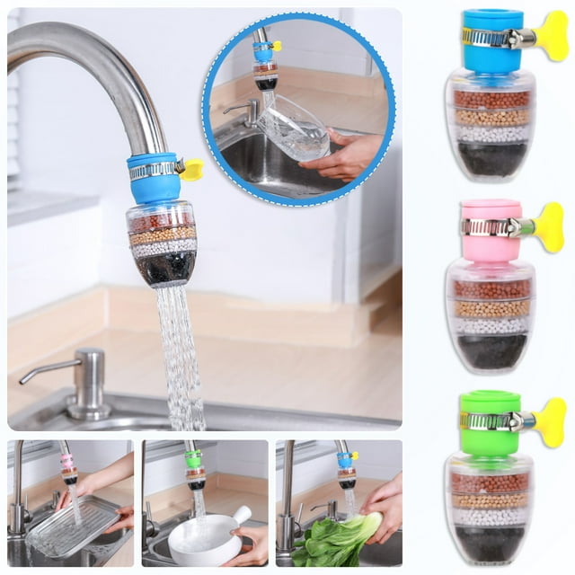 Vaidha Universal Interface Faucet Filter Kitchen Home Water Purification Universal WaterSaving Water Filter