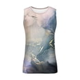 thumbnail image 3 of Qertyioot Hommes Casual Mode Impression Sans Manches Col Rond Sports Débardeurs Summer Clearance, 3 of 4
