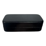 GATYZGEAR Black Large Rectangular Glasses Case with Velvet Interior