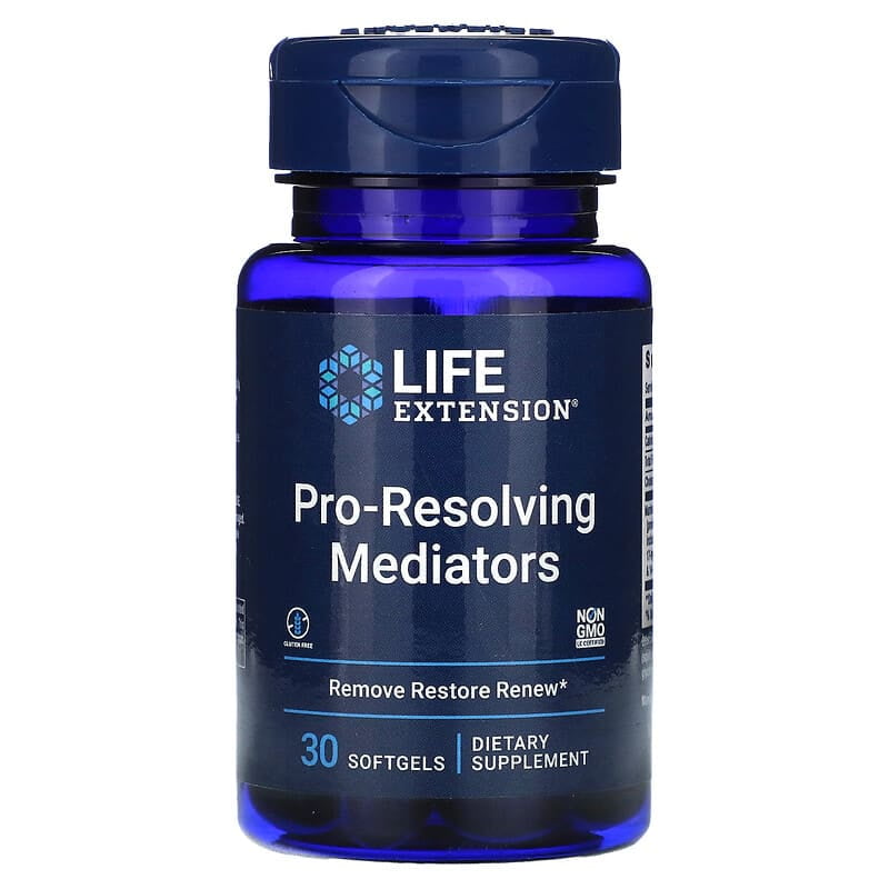 Life Extension | Pro - Resolving Mediators, 30 Caps, Suplemento para el ...