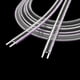 thumbnail image 2 of Cable de Altavoz OFC de Cobre Puro Bañado en Plata de Calibre 11 AWG, Cable de Altavoz de Audio para Altavoces HiFi, Marcado de Polaridad Envolvente de 0,5 M, 2 of 5