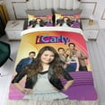thumbnail image 4 of icarly Themed Bed Sheet Set Three Piece Set 53x79 In ches Comfortable And Skin Friendly Unique Design Creating A Star Studded Night Home Decor Gifts For Family Friends fans, 4 of 6