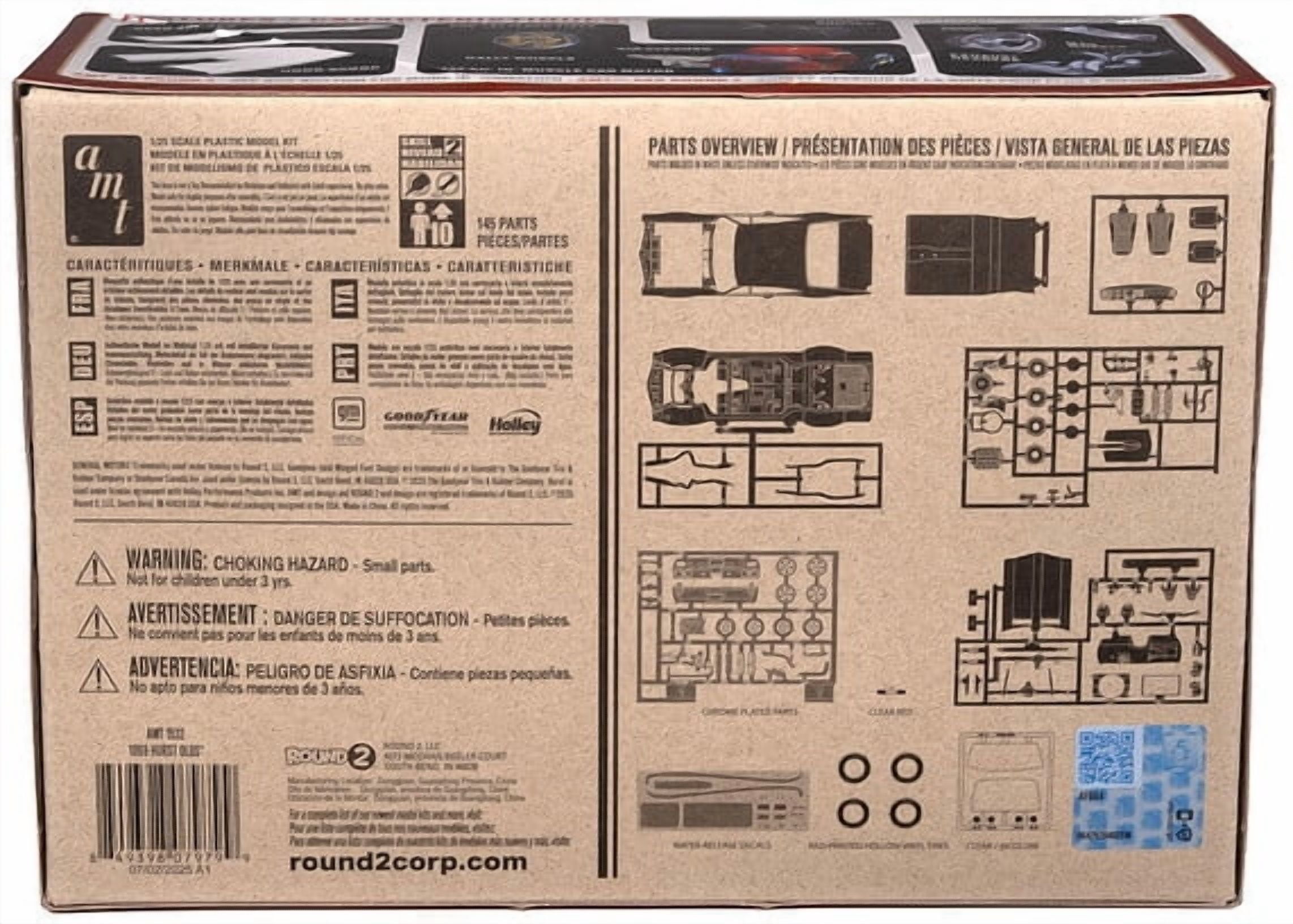 AMT 1969 Hurst Oldsmobile Cutlass 1/25 Scale Model Kit