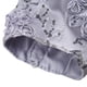 thumbnail image 3 of Vestido de verano para mascotas, vestido para perros pequeños, falda de burbuja de princesa con lentejuelas para cachorros, disfraz de boda (gris M), 3 of 8