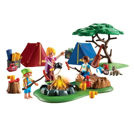 PLAYMOBIL Camp Site with Fire