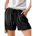thumbnail image 2 of Fancyglim Women Casual Shorts Drawstring Comfy Elastic Waist Summer Beach Pull On Short Pants with Pockets S-2XL, 2 of 7