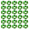 thumbnail image 1 of Unique Bargains Lot de 30 Rondelles de Comptoir M5 en Alliage d'Aluminium Anodisé, Vert, 1 of 4