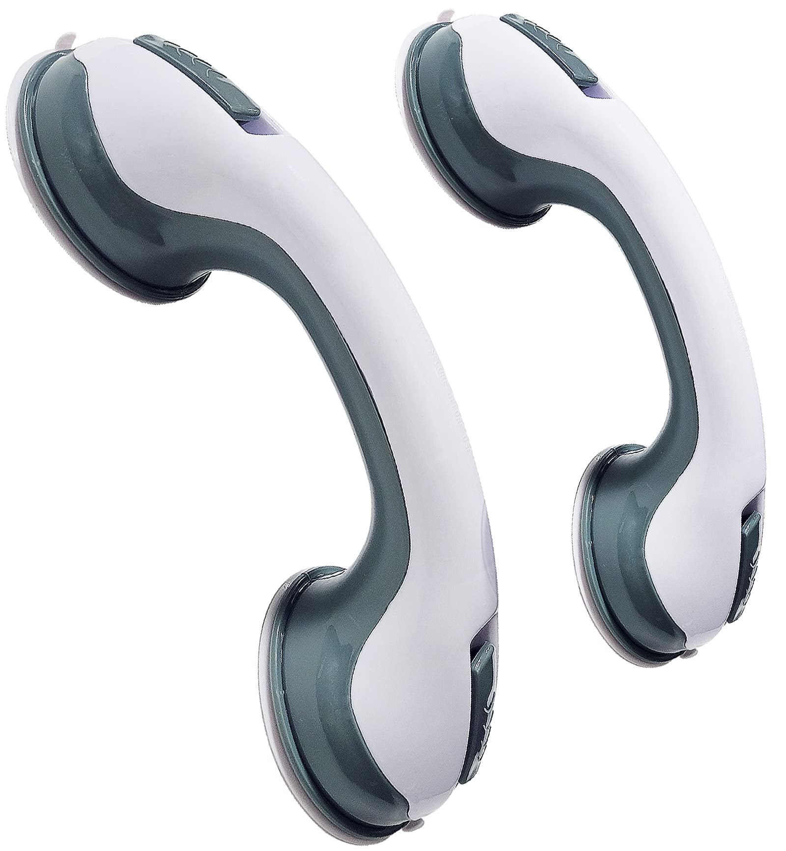 2 Pack Suction Shower Grab Bar, Bathtub Handle Balance Bar, Dual ...