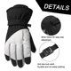 thumbnail image 3 of Guantes de esquí, guantes de nieve para clima frío, se adaptan tanto a hombres como a mujeres, 3 of 6