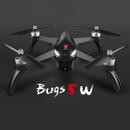 MJX Bugs 5W 1080P 5G Wifi FPV Camera GPS Positioning Altitude Hold RC Drone (Best Gps Drone For The Money)