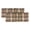 Blue, Brown, Beige, variant on 2 Pack Valances for Windows, Buffalo Plaid Fall Window Valances for Living Room/Bedroom/Bathroom, Thanksgiving Orange Brown Autumn Harvest Light Filtering Kitchen Curtain Valance 42"W x12" L