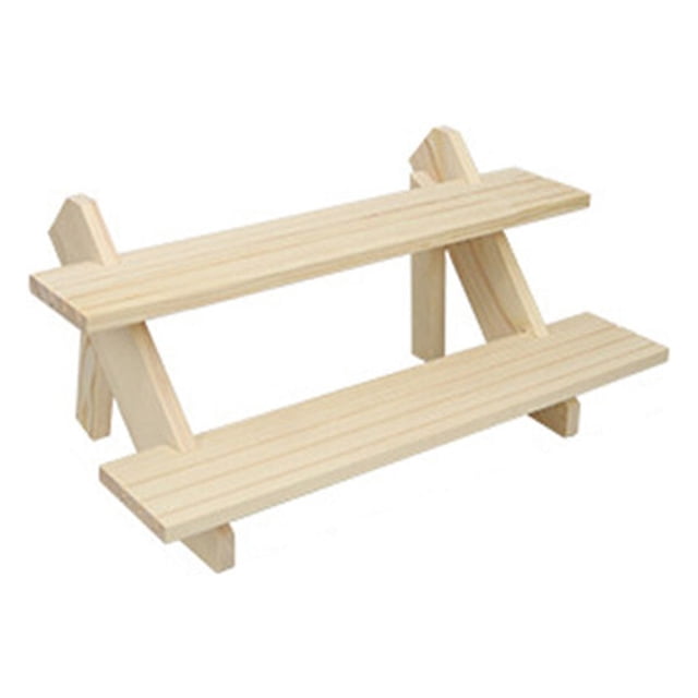 Display Holder Portable Multi-layer Home Rack Wood Portable Removable Plant Vase Table Decor Fragrance Ladder Shelf Bracket Rack Accessories 2 Layer