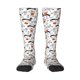 thumbnail image 1 of Fotbe Halloween Dachshund Calcetas Divertidas Estampadas para Hombre y Mujer, Calcetas de Algodón hasta la Rodilla para Caminar, Correr, Enfermería y Embarazo, 1 of 6