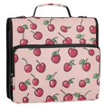 thumbnail image 5 of FORMRS Zipper Binder with Shoulder Strap 2-inch Ring 500 Sheet Capacity File Bag, Cherries Pattern, 5 of 5