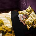 thumbnail image 5 of Manfei Eastern Dragon Animals 7-Piece Twin Bedding,Traditional Cloud Bedding Comforter Set,Brown,Black Reversible, 5 of 6