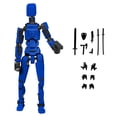 thumbnail image 5 of 10PC T13 Action Figure Already Assembled, Multi-Colored Titan 13 Action Figure Set with Laser Saber 3D Printed T 13 Lucky Robo Dummy Nova 13 Action Figures, 5 of 8