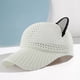 thumbnail image 1 of Bonita gorra de béisbol de punto de malla de poliéster, transpirable, para el sol., 1 of 6