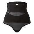 thumbnail image 1 of Women High Waist Abdomen Control Thong Panties Shapewear Invisible Slimming Breathable Mesh Underwear For Tight Clothing XL color, 1 of 4