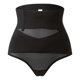 thumbnail image 1 of Women High Waist Abdomen Control Thong Panties Shapewear Invisible Slimming Breathable Mesh Underwear For Tight Clothing XL color, 1 of 4