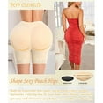thumbnail image 4 of POP CLOSETS Women's Padded Butt Lifter Panty Shaper Hip Shapwear Underwear Slimming Compression Womenswear, 4 of 7