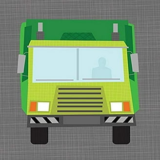 oopsy daisy - move me by air - sky traffic canvas wall art 10x10