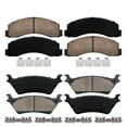 thumbnail image 5 of Detroit Axle - Brake Pads for 12-20 Ford F-150, 2012 2013 2014 2015 2016 2017 2018 2019 2020, Front & Rear Ceramic Brake Pads Replacement, 5 of 7