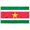 3x5 ft Polyester Flag, variant on AGAS Suriname Flag 4x6 inch - 11" Plastic Pole 100% Polyester Stitched Edges Surinamese Mini Flag on a Stick