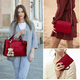 thumbnail image 5 of Set 4 Bolsas Mujer Labg Crossbody Cosmetiquera Correa Rojo, 5 of 5