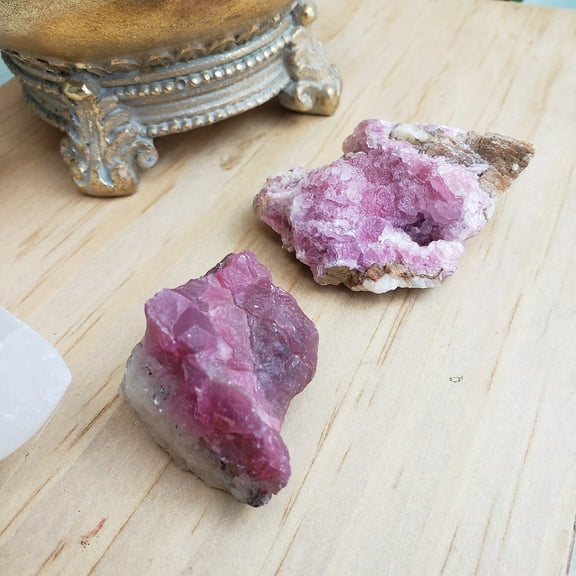 Cobalto Calcite Clusters 2.5 to 4.5