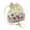 thumbnail image 3 of EHJRE Shoulder Bag Cute Drawstring Bucket Handbag for Celebration Women Gift, 3 of 7