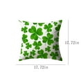 thumbnail image 3 of PEONAVET St Patricks Day Decorations Pillow Covers 18x18 Set of Green Plaid Throw Pillow Covers Irish Cushion Case Outdoor Decorative Throw Pillows for Couch Sofa Home Decor, 3 of 7
