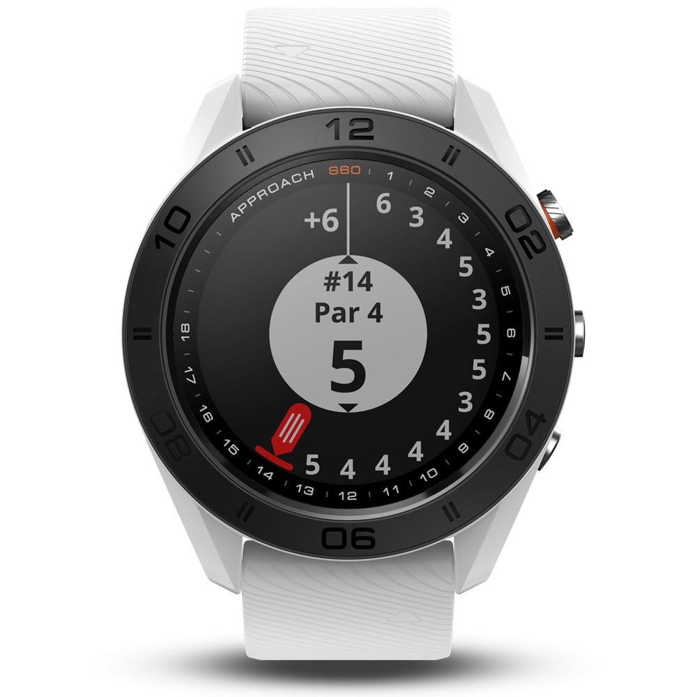 Garmin - Brandclub - Garmin Approach S60 Golf Watch White with