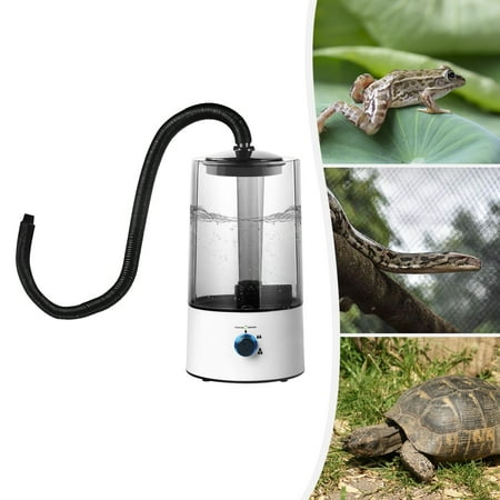 4L/1.06gal Pet Humidifier, 25W Reptile Amphibian Fogger, Terrarium Humidifier, Forger Machine Mister
