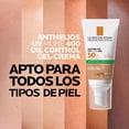 thumbnail image 3 of La Roche-Posay Anthelios Toque Seco con Color FPS 50+ Protector Solar Facial para Piel Grasa, 50 ml, 3 of 9