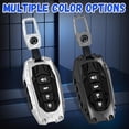 thumbnail image 6 of Key Fob Cover Compatible with Toyota 2025-2026 Keychain Case Holder Protector,Silver, 6 of 6