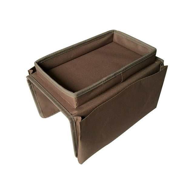 CNKOO Couch Hanging Caddy Rectangular Multi Pockets 600D Oxford Cloth Remote Control Sofa Hanging Caddy for Living Room
