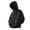 Black, variant on Tiweut Men's Leisure Windbreaker Jackets Mens Lightweight Outdoor Sports Hiking Long Sleeve Hooded Raincoat Windproof Breathable Softshell Coat Regular Blouses Black,L