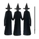 thumbnail image 2 of Brujas iluminadas con estacas Decoraciones de Halloween libre Tomados Brujas gritonas Decoración con sensor activado por sonido Con varilla Gloria Brujas gritando, 2 of 9