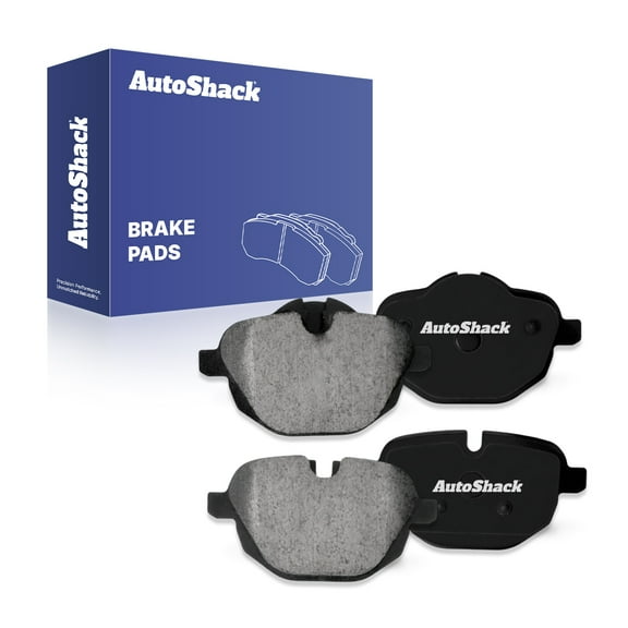AutoShack Rear Driver and Passenger Side Ceramic Brake Pads Set - Engineered for Endurance - Replacement for BMW X3 X4 Z4 530e 528i xDrive 530i xDrive 535d xDrive 535i xDrive 2019 i8 AWD PCD1473