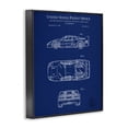 thumbnail image 4 of Stupell Industries Automobile Car Blueprint Transportation Painting Black Framed Art Print Wall Art, 11 x 14, 4 of 10