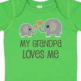 thumbnail image 4 of Inktastic My Grandpa Loves Me Boys or Girls Baby Bodysuit, 4 of 5