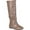 Taupe, variant on Journee Womens Jayne Extra Wide Calf Round Toe Riding Boots