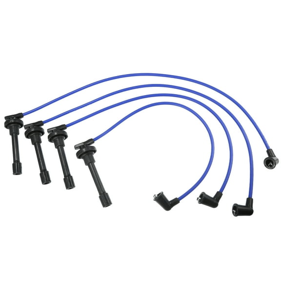 Car Spark Plug Coil Wires 7mm Fit?for Honda Civic CRX 1988-1991 1.5L 1.6L No.32722PM6B00 - Pack of 4