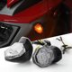 thumbnail image 2 of 2 bombillas de luz indicadora de señal de giro de motocicleta universales negras de 12 V, 2 of 5