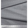 thumbnail image 2 of Soimoi Poly Georgette Fabric Marble Stone Texture Small Printed Fabric 1 Yard 42 Inch Wide, 2 of 3