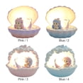 thumbnail image 2 of Shell Mermaid Star Light LED Desk Lamp Sea Princess Creative Decoration Night Light Gift For Girl, 2 of 9
