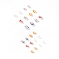 thumbnail image 2 of Fofosbeauty 24pcs Full cover Acrylic Nails, Press on False Nails,Pop Art Colorful Wave, 2 of 9